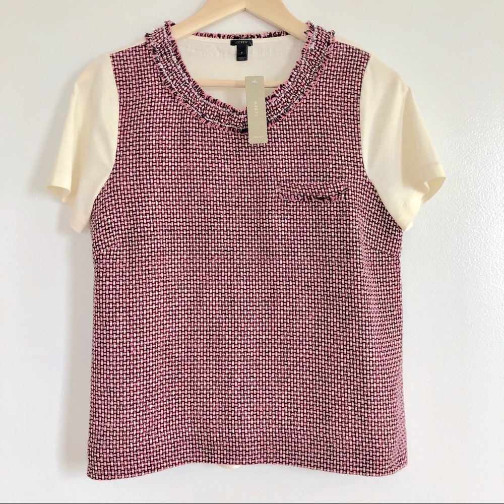 NWT J. Crew Tweed Shirt